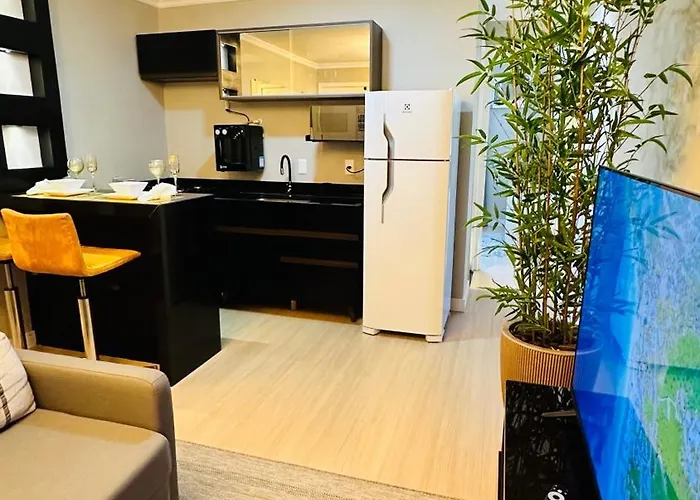 Apartamento Novo Sofisticado No Centro Da Cidade Com Garagem