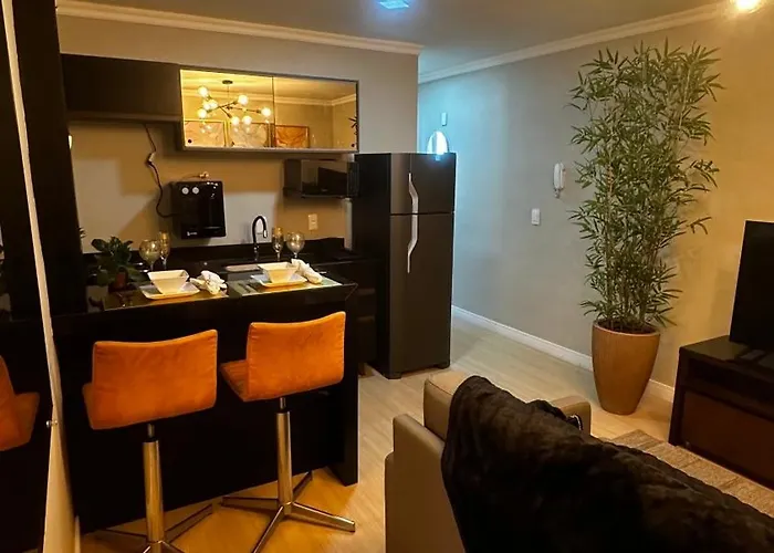 Apartamento Novo Sofisticado No Centro Da Cidade Com Garagem